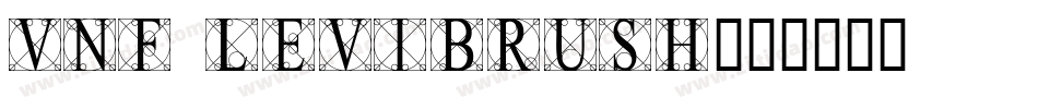 VNF LeviBrush字体转换